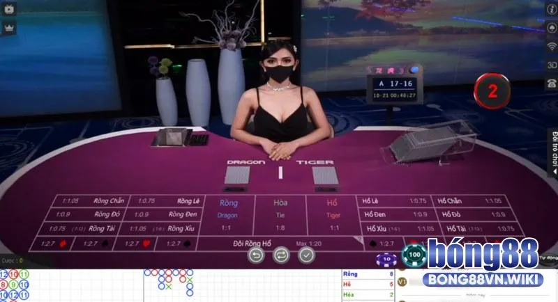 Luật chơi Rồng Hổ online Bong88 cơ bản dành cho người mới Cách tính điểm game rồng hổ