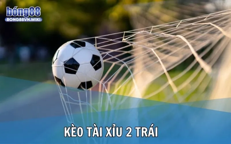 Kèo tài xỉu 2 trái trong bóng đá Bong88: Khái niệm, cách đọc và ví dụ Khái niệm về cược O/U 2 trái