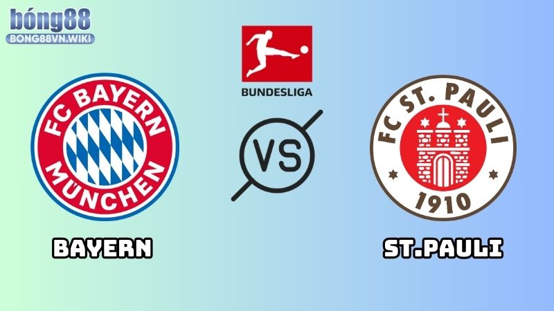 Nhận định Bayern Munich vs St.Pauli