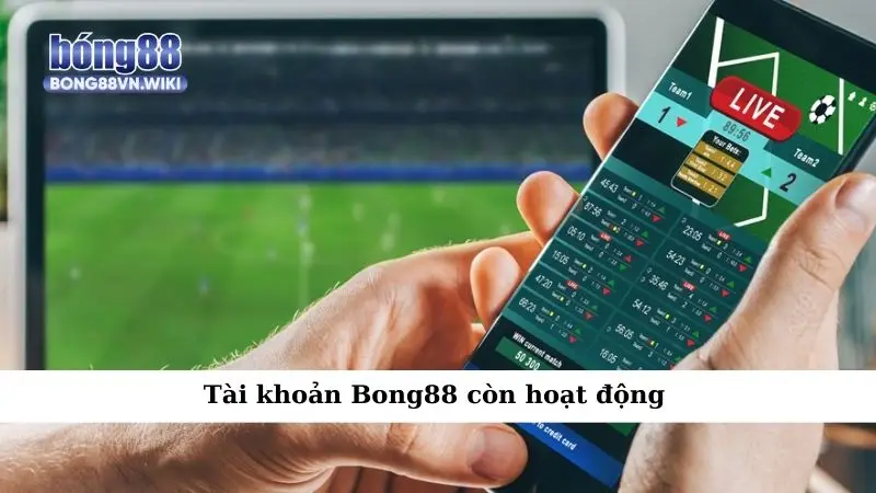 Đăng nhập Bong88 dễ dàng - Bí kíp không thể bỏ qua Tài khoản Bong88 còn hoạt động