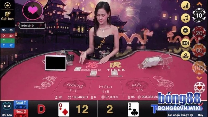 Luật chơi Rồng Hổ online Bong88 cơ bản dành cho người mới Tổng quan về luật chơi rồng hổ